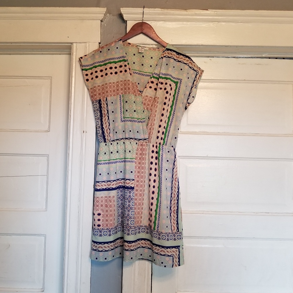 Bar III print dress.